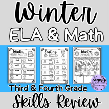 Preview of Third Grade ELA and Math Common Core Skills Review