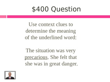reading comprehension 3rd grade jeopardy