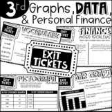 Third Grade Exit Tickets Data, Graphs, and Finance