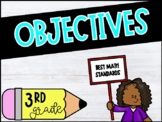 Third Grade Florida BEST Math Objectives - 3rd Grade "I Ca