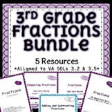 Third Grade Fractions Bundle