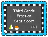 Third Grade Fraction Seat Scoot