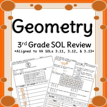 Preview of Third Grade Geometry Review