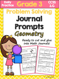 Geometry: Problem Solving Journal Prompts