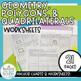 Third Grade Geometry Worksheets | Polygons & Quadrilaterals