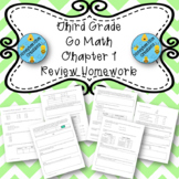 Third Grade Go Math Chapter 1 Review Homework