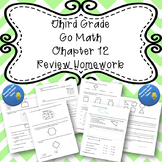 Third Grade Go Math Chapter 12 Review Homework