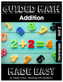 Third Grade Guided Math ~ Addition