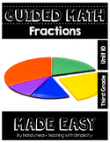 Third Grade Guided Math ~ Fractions