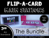 Third Grade Flip-A-Card Math Stations
