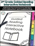 Third Grade Guided Reading Interactive Notebook (Google Cl