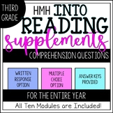 Third Grade HMH Into Reading Supplement- Comprehension Que