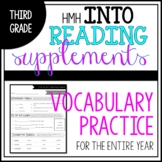 Third Grade HMH Into Reading Supplement- Vocabulary Practice