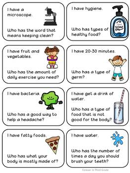 Third Grade Health Bundle by Forever In Third Grade | TpT