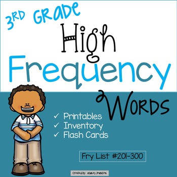 grade words frequency third