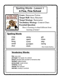 Third Grade Journeys Spelling and Vocabulary Sheets