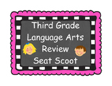 Third Grade Language Arts Review Seat Scoot
