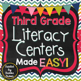 Third Grade Literacy Centers Made EASY!