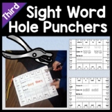 Third Grade Literacy Centers with Hole Punchers {41 Words!}