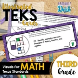 Third Grade MATH TEKS - Illustrated and Organized Objectiv