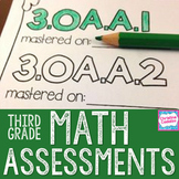 3rd Grade Math Assessments | Distance Learning | Common Core