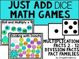 Third Grade Math Dice Games NO PREP Just Add Dice DISTANCE