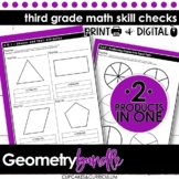 Third Grade Math | Geometry Bundle