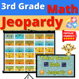 Third Grade Math Jeopardy Group Activity Trivia Resource