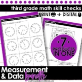 3rd Grade Measurement Worksheets for Bar Graphs, Area, Per