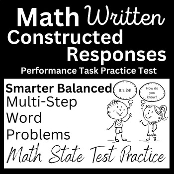 Preview of Third Grade Math PT Practice, Smarter Balanced Math Performance Task Practice