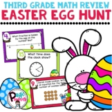 Third Grade Math Review Easter Egg Hunt