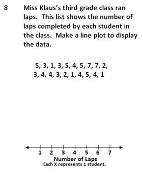 Preview of Third Grade Math SOL Word Problem Review