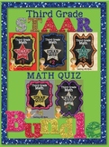 Third Grade Math STAAR Quiz Bundle