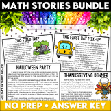 Third Grade Math Stories - Math Word Problems - Text Based
