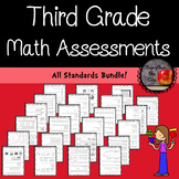 Third Grade Standards Based Math Assessments ALL STANDARDS BUNDLE