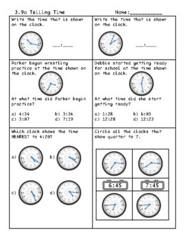 Third Grade Measurement Review by The Planning Box | TpT