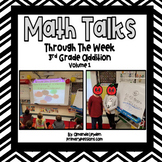 3rd Grade Mighty Math Talks Volume 1-September
