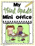 Third Grade Mini-Office {Dolch sight words, Comprehension,