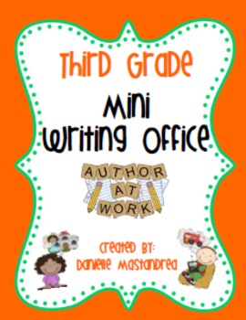 Preview of Third Grade Mini Writing Office