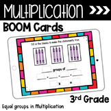 Equal Groups in Multiplication Boom Cards
