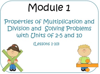 Preview of Third Grade Module 1 Lessons 1-10 (Compatible w/ Eureka Math)