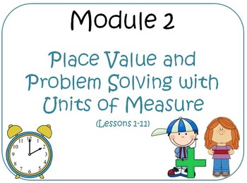 Preview of Third Grade Module 2 Lessons 1-11 (Compatible w/ Eureka Math)