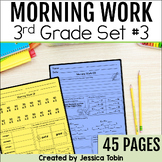 Third Grade Morning Work - Math, Grammar, Reading Spiral R