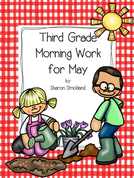 Preview of Third Grade Morning Work for May