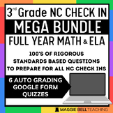 Third Grade NC Check In | Full Year Test Prep MEGA Bundle 