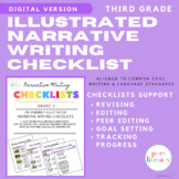 Third Grade Narrative Writing Checklist | Distance Learnin