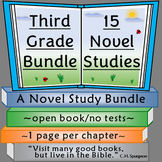 Third Grade Novel Studies Bundle
