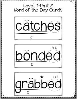 Third Grade Phonics Unit 2 Worksheets by 2teachalatte | TpT