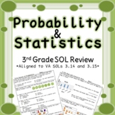 Third Grade Probability and Graphing Review