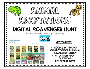 Preview of Animal Adaptations